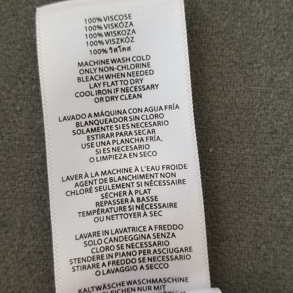 Michael Michael Kors Mini Leopard Peasant Top. - Picture 7 of 7